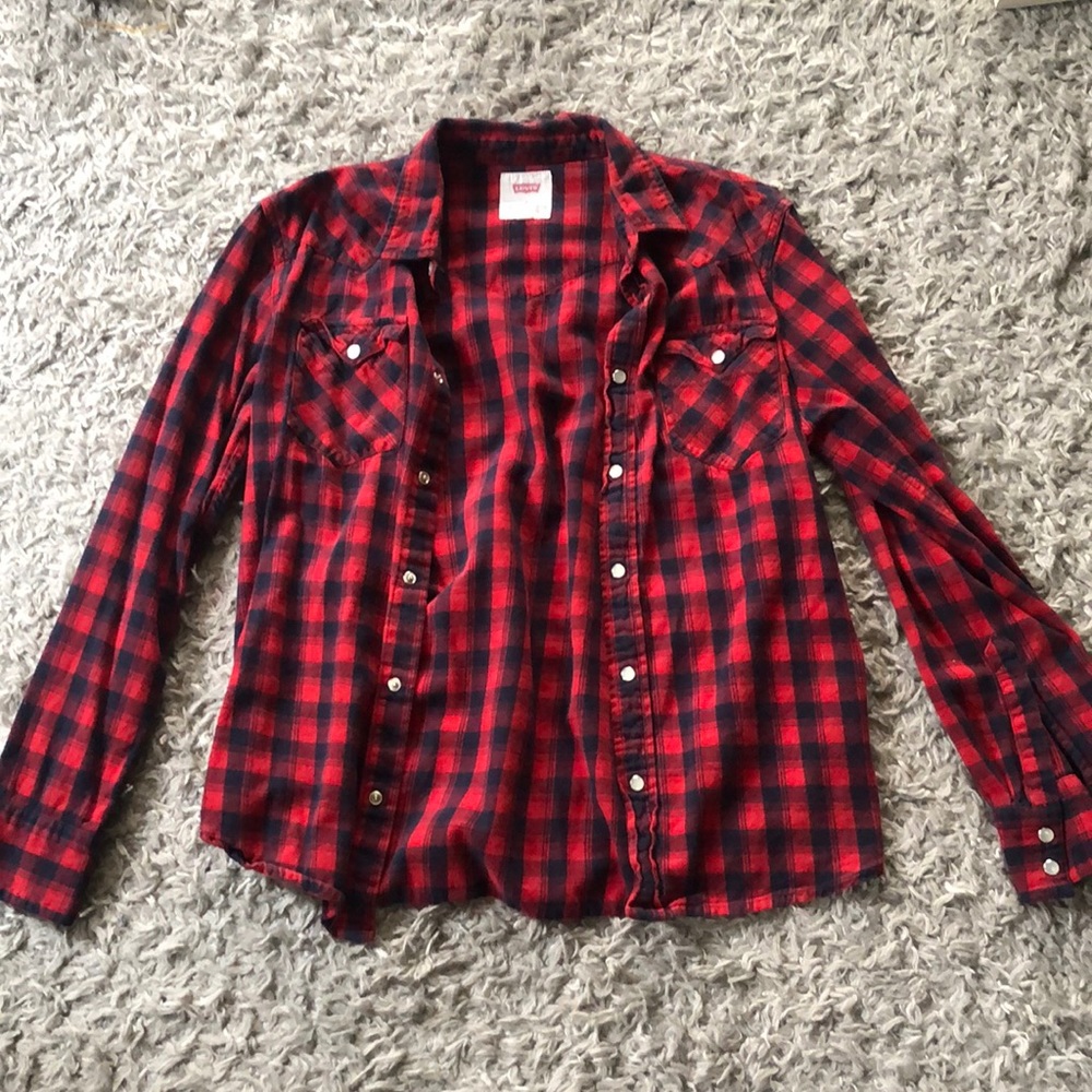 Levi's flannel.